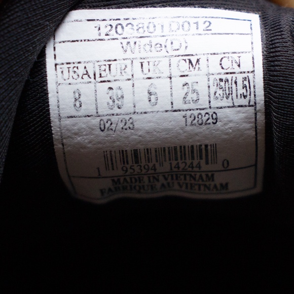 Brooks Ghost 15 Blackened Pearl Running Shoes 1203801D012 Women's Size 8 D Wide - Picture 7 of 8